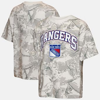 Youth Outerstuff Camo New York Rangers Hockey Edge T-Shirt
