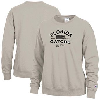 Women's Champion Tan Florida Gators Operation Hat Trick Powerblend Sweatshirt