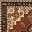 Rust Brown Cream