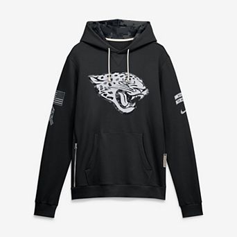 Men's Nike Black Jacksonville Jaguars 2026 Salute to Service Sideline Dri-FIT Pullover Hoodie