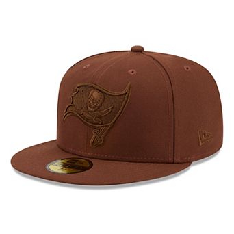 Men's New Era Brown Tampa Bay Buccaneers Color Pack 59FIFTY Fitted Hat