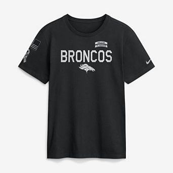 Men's Nike Black Denver Broncos 2026 Salute to Service Sideline Dri-FIT T-Shirt