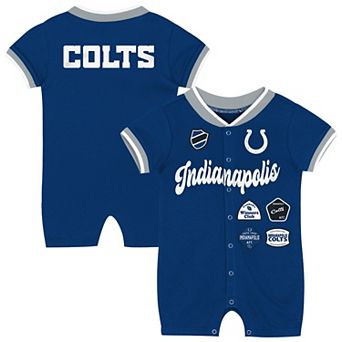 Infant Outerstuff Royal Indianapolis Colts Pinch Romper