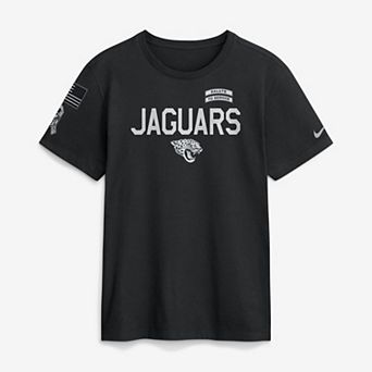 Men's Nike Black Jacksonville Jaguars 2026 Salute to Service Sideline Dri-FIT T-Shirt