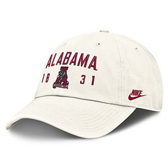 Men's Nike White Alabama Crimson Tide Legacy Letter & Location Club Adjustable Hat
