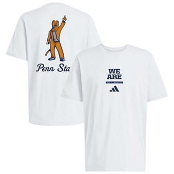 Men's adidas White Penn State Nittany Lions Mascot Fresh T-Shirt