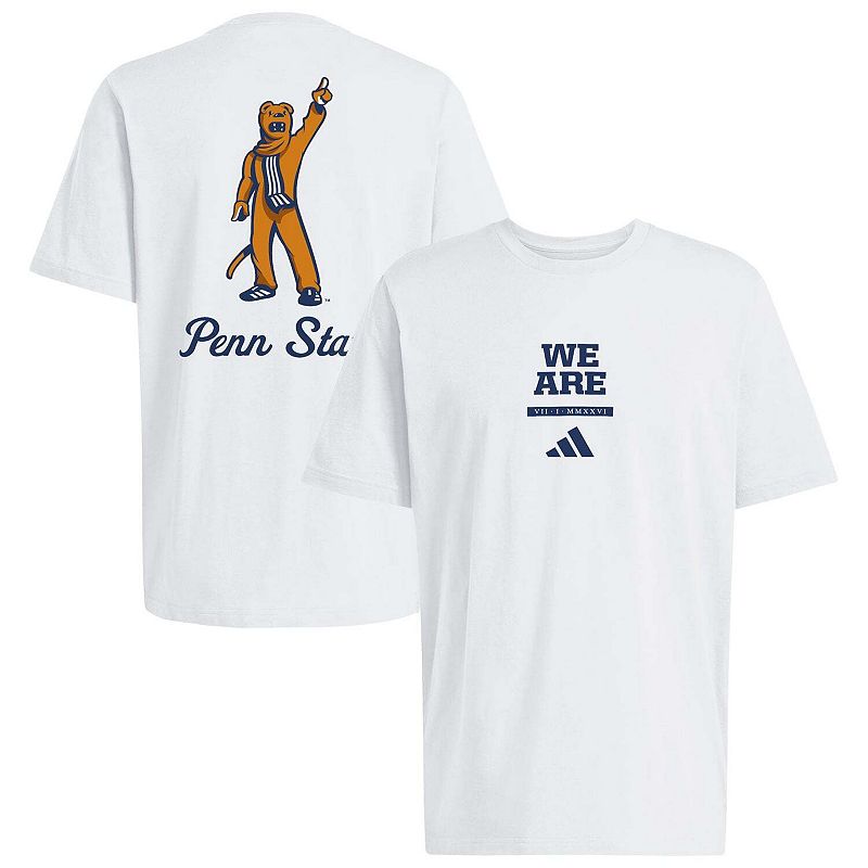 adidas White Penn State Nittany Lions Mascot Fresh T-Shirt