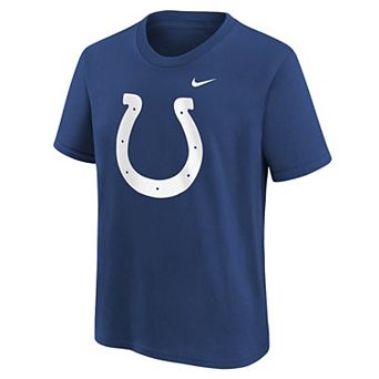 Youth Nike Royal Indianapolis Colts Logo T-Shirt