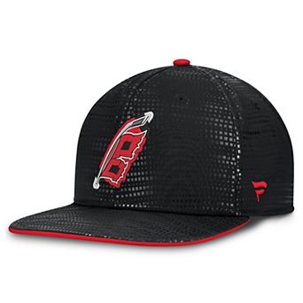 Men's Fanatics Black Carolina Hurricanes Alternate Authentic Pro Rink Snapback Hat