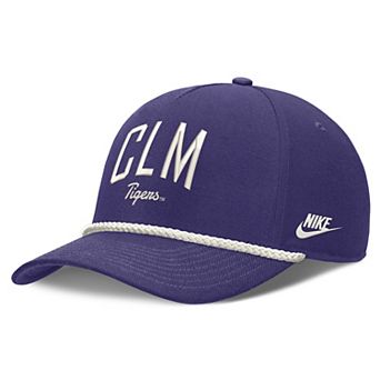 Unisex Nike Purple Clemson Tigers Letter Rope Rise Adjustable Hat
