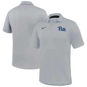 Men's Nike Gray Pitt Panthers Dri-FIT Tour Polo