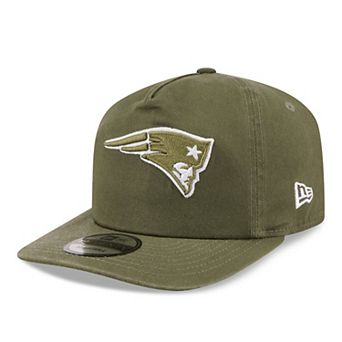 Men's New Era Olive New England Patriots Color Pack 19TWENTY Adjustable Hat