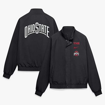 Men's Nike Black Ohio State Buckeyes Primetime Club Twill Jacket