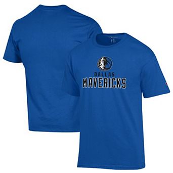 Men's Champion Royal Dallas Mavericks Jersey Cotton T-Shirt