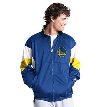 Men's Starter Royal Golden State Warriors Legacy Full-Zip Track Jacket