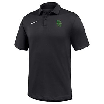 Men's Nike Black Baylor Bears Dri-FIT Tour Polo