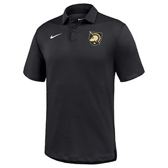 Men's Nike Black Army Black Knights Dri-FIT Tour Polo