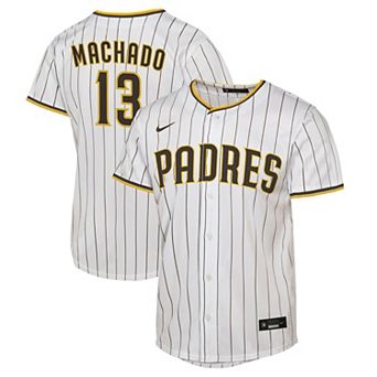 Youth Nike Manny Machado White San Diego Padres Home Replica Jersey