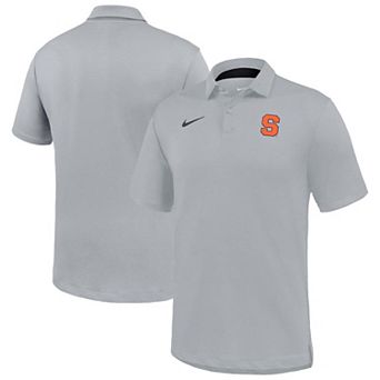 Men's Nike Gray Syracuse Orange Dri-FIT Tour Polo