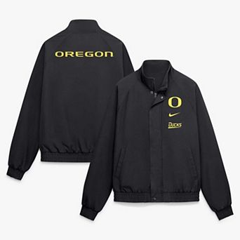 Men's Nike Black Oregon Ducks Primetime Club Twill Jacket