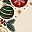 Holly Bauble Snowflake