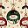 Snowman Bauble Garland