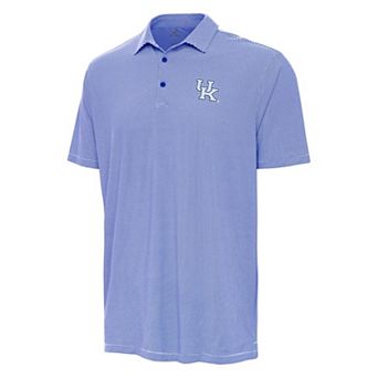 Men's Antigua Royal Kentucky Wildcats Twine Polo
