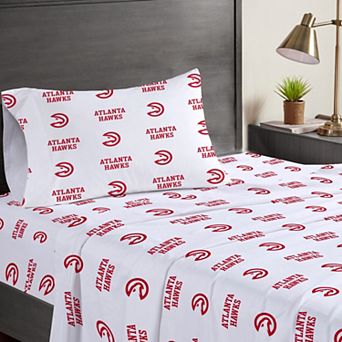 Pegasus Atlanta Hawks Three-Piece Twin Sheet Set