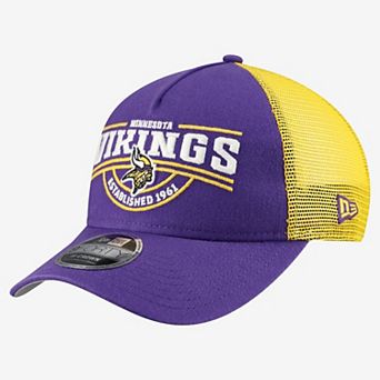 Men's New Era Purple Minnesota Vikings 9FORTY A-Frame Adjustable Hat