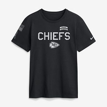 Men's Nike Black Kansas City Chiefs 2026 Salute to Service Sideline Dri-FIT T-Shirt