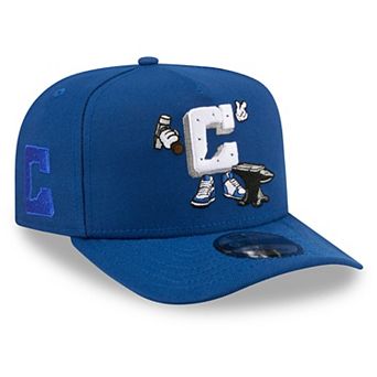 Men's New Era Royal Indianapolis Colts Cartoon A-Frame 9FIFTY Snapback