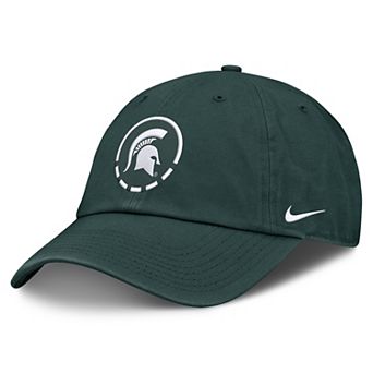 Men's Nike Forest Green Michigan State Spartans Primetime Basketball Club Adjustable Hat