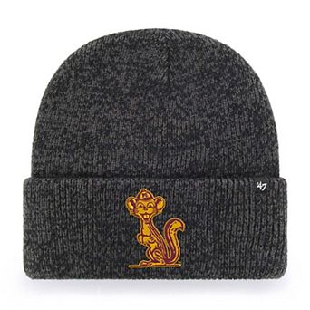 Unisex '47 Black Minnesota Golden Gophers Brain Freeze Cuff Knit Hat