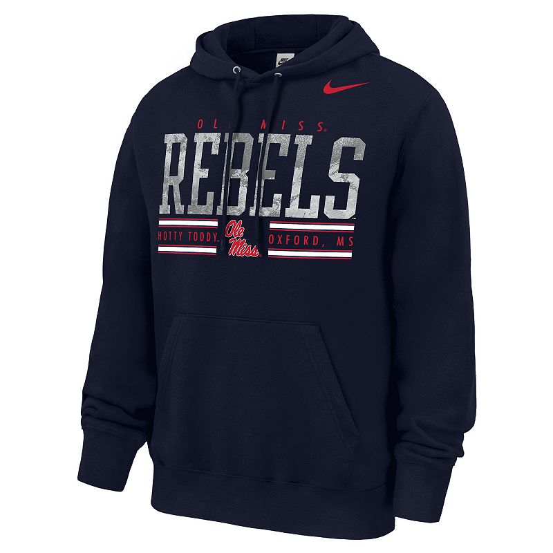 Nike Navy Ole Miss Rebels x Realtree Club Fleece Hoodie