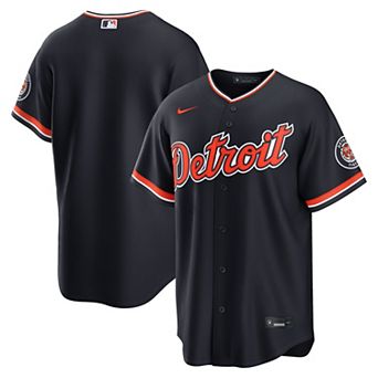 Men's Nike Navy Detroit Tigers Alternate Stadium Jersey