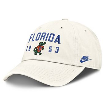 Men's Nike White Florida Gators Legacy Letter & Location Club Adjustable Hat