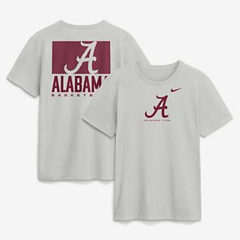 Men's Nike Gray Alabama Crimson Tide Courtside Dri-FIT T-Shirt