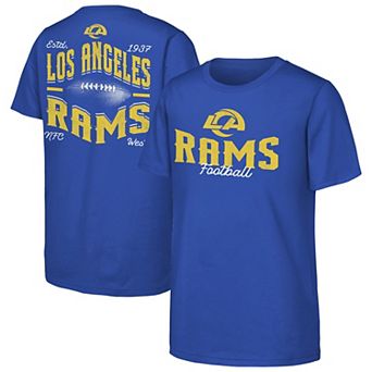 Youth Outerstuff Royal Los Angeles Rams Top Pick T-Shirt