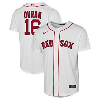 Youth Nike Jarren Duran White Boston Red Sox Home Replica Jersey