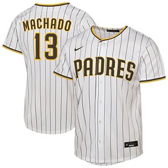 Youth Nike Manny Machado White San Diego Padres Home Replica Jersey