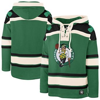 Men's '47 Green Boston Celtics Big & Tall Lacer Hoodie