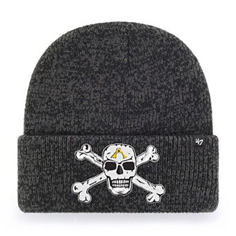 Unisex '47 Black Army Black Knights Brain Freeze Cuff Knit Hat