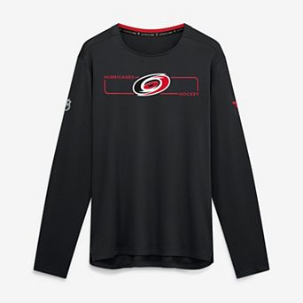 Men's Fanatics Black Carolina Hurricanes Authentic Pro Rink Tech Long Sleeve T-Shirt