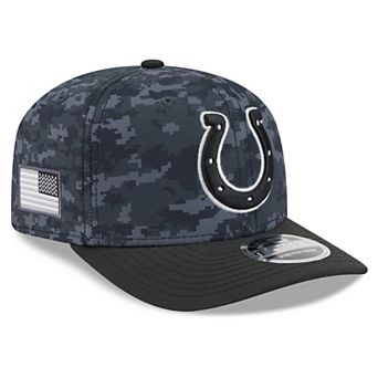 Youth New Era Black Indianapolis Colts 2026 Salute To Service 9SEVENTY Adjustable Hat