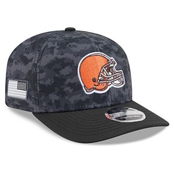 Youth New Era Black Cleveland Browns 2026 Salute To Service 9SEVENTY Adjustable Hat