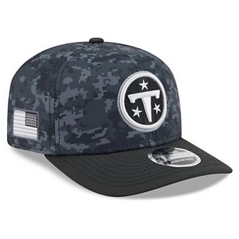 Youth New Era Black Tennessee Titans 2026 Salute To Service 9SEVENTY Adjustable Hat