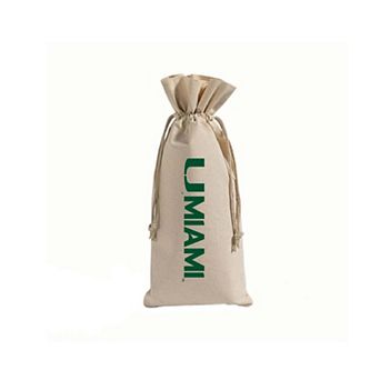 Miami Hurricanes Wine Pouch