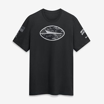 Men's Nike Black New York Jets 2026 Salute to Service Slub T-Shirt