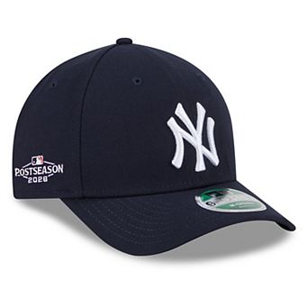 Men's New Era Navy New York Yankees 2026 MLB Postseason Side Patch 9FORTY Adjustable Hat