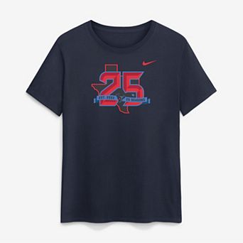 Women's Nike Navy Houston Texans 25th Season T-Shirt